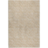 3' X 5' Beige And Taupe Geometric Shag Washable Area Rug With UV Protection - HomeRoots - Flyclothing LLC