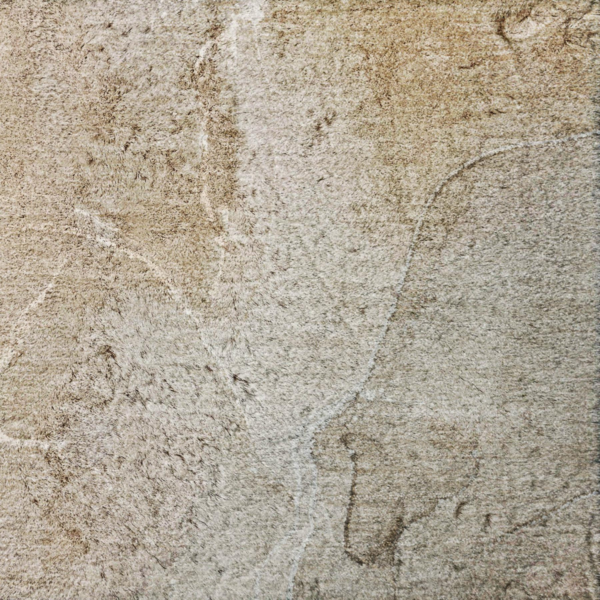8' X 10' Beige And Taupe Abstract Shag Washable Area Rug With UV Protection - HomeRoots - Flyclothing LLC