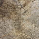 8' Brown And Ivory Abstract Shag Washable Round Rug With UV Protection - HomeRoots - Flyclothing LLC