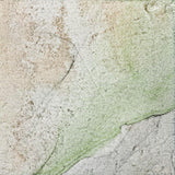 8' Green And Gray Abstract Shag Washable Round Rug With UV Protection - HomeRoots - Flyclothing LLC