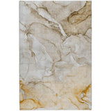 8' X 10' Brown And Taupe Abstract Shag Washable Area Rug With UV Protection - HomeRoots - Flyclothing LLC
