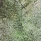 8' X 10' Olive Green And Green Abstract Shag Washable Area Rug With UV Protection - HomeRoots - Flyclothing LLC