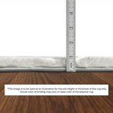 8' Green And Teal Abstract Shag Washable Round Rug With UV Protection - HomeRoots - Flyclothing LLC