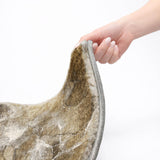 3' X 5' Brown And Chocolate Abstract Shag Washable Area Rug With UV Protection - HomeRoots - Flyclothing LLC