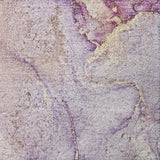 3' X 5' Purple And Plum Abstract Shag Washable Area Rug With UV Protection - HomeRoots - Flyclothing LLC