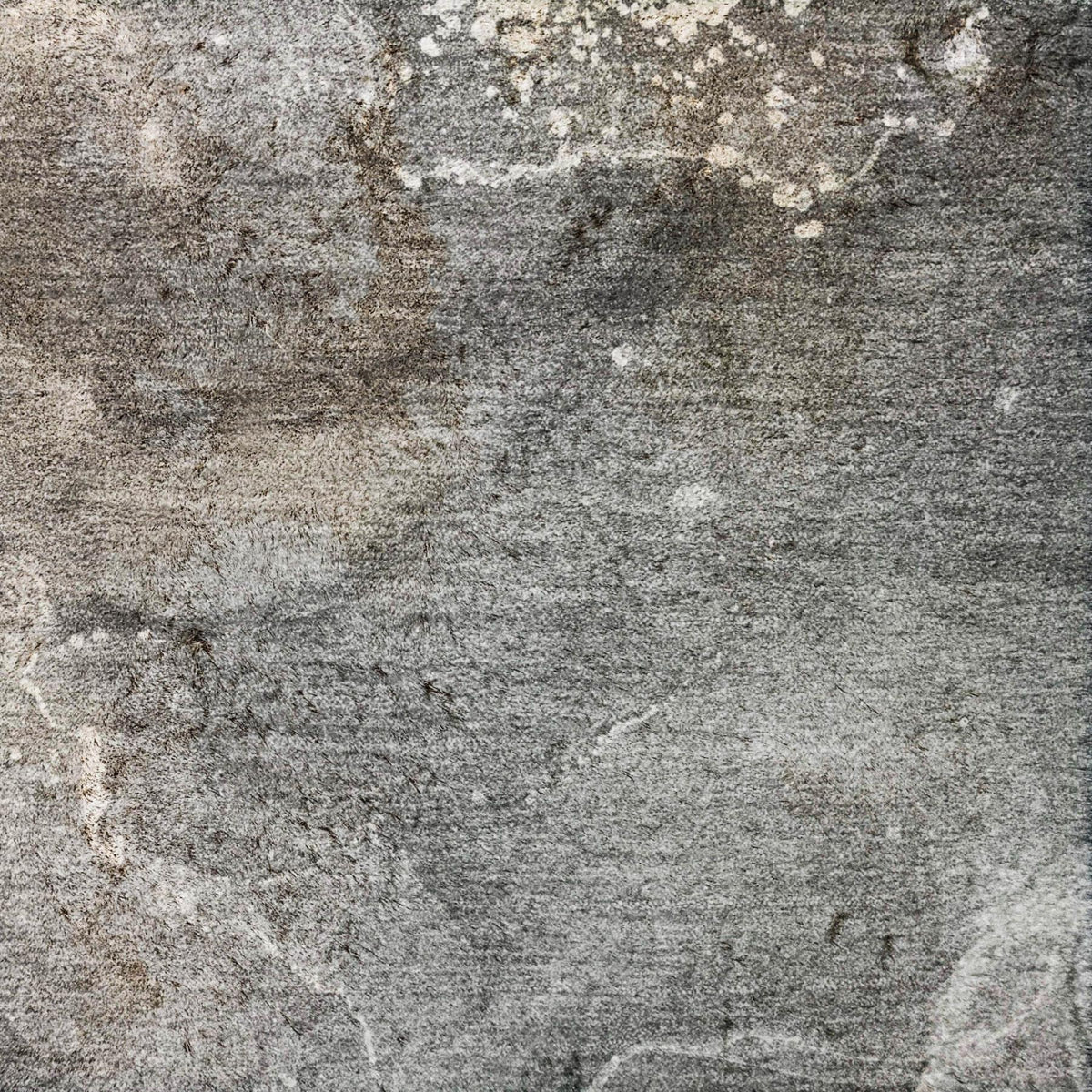 3' X 5' Gray And Charcoal Abstract Shag Washable Area Rug With UV Protection - HomeRoots - Flyclothing LLC