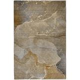 8' X 10' Brown And Taupe Abstract Shag Washable Area Rug With UV Protection - HomeRoots - Flyclothing LLC