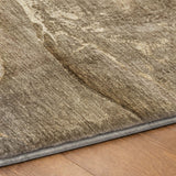 8' X 10' Brown And Taupe Abstract Shag Washable Area Rug With UV Protection - HomeRoots - Flyclothing LLC