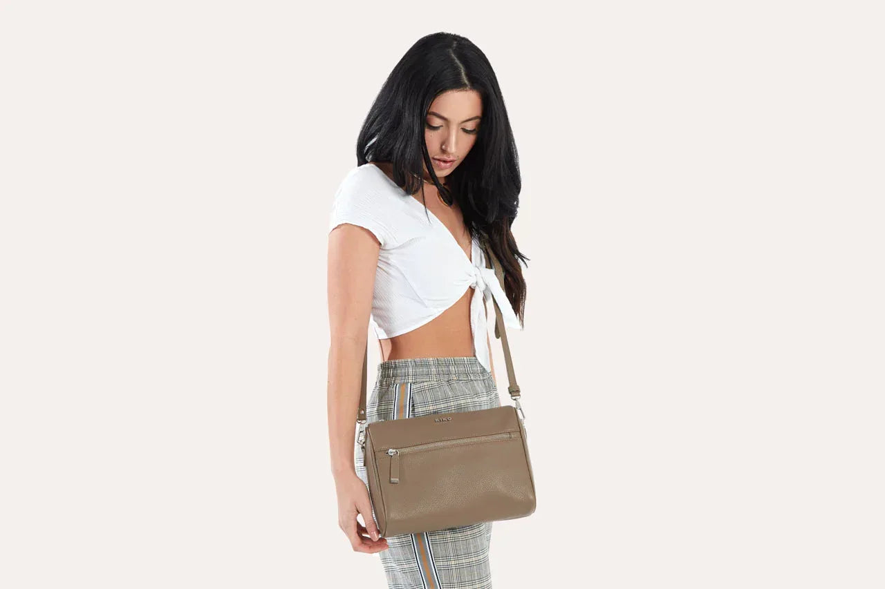 Perfect Crossbody - Kiko Leather - Flyclothing LLC