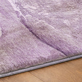 10' X 14' Purple And Lilac Abstract Shag Washable Area Rug With UV Protection - HomeRoots - Flyclothing LLC