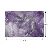 3' X 5' Purple And Lavender Abstract Shag Washable Area Rug With UV Protection - HomeRoots - Flyclothing LLC