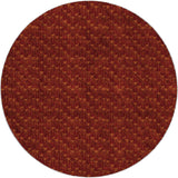8' Burgundy And Gold Geometric Shag Washable Round Rug With UV Protection - HomeRoots - Flyclothing LLC