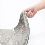 5' X 8' Gray And Silver Abstract Shag Washable Area Rug With UV Protection - HomeRoots - Flyclothing LLC