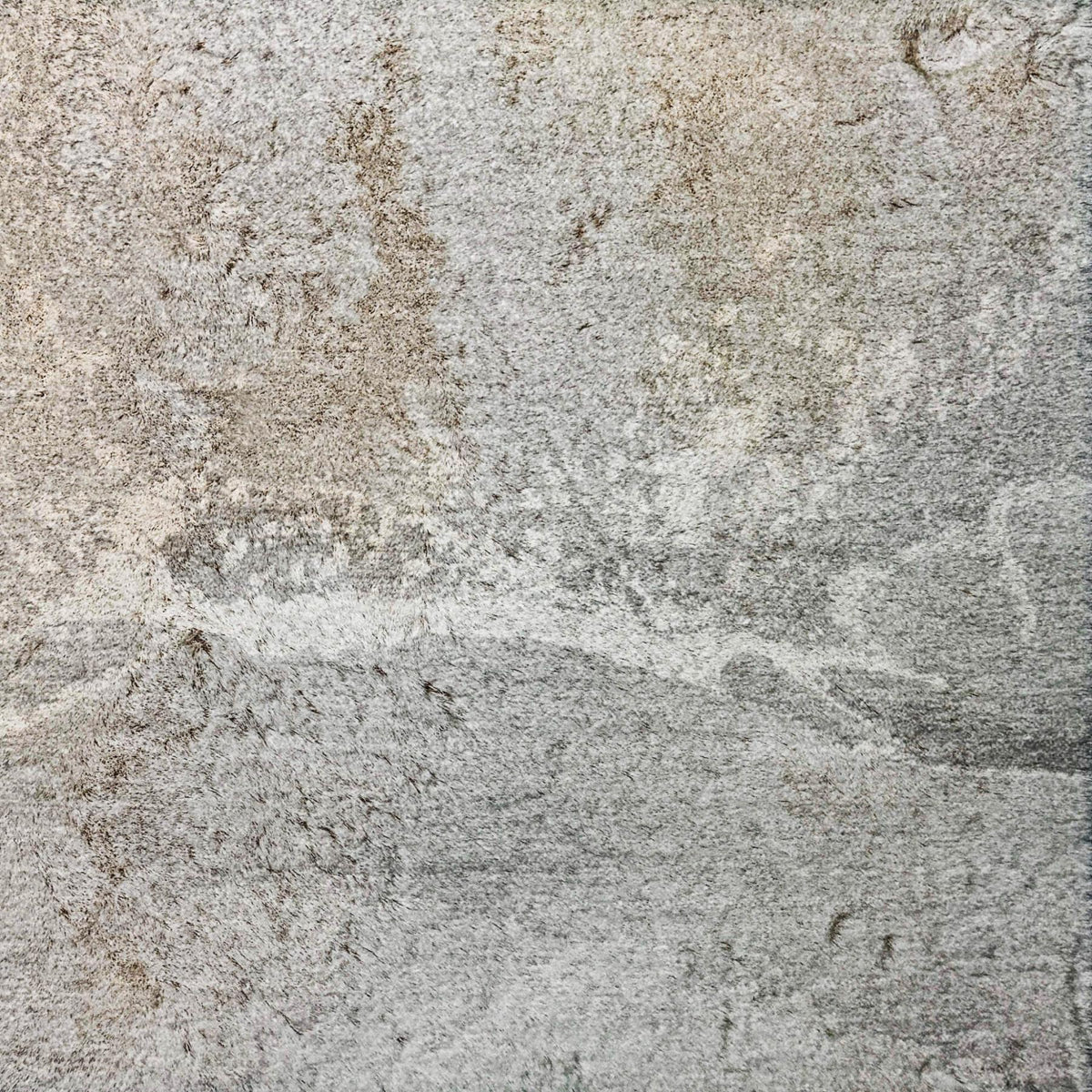 5' X 8' Gray And Silver Abstract Shag Washable Area Rug With UV Protection - HomeRoots - Flyclothing LLC