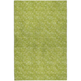 10' X 14' Green And Gray Geometric Shag Washable Area Rug With UV Protection - HomeRoots - Flyclothing LLC