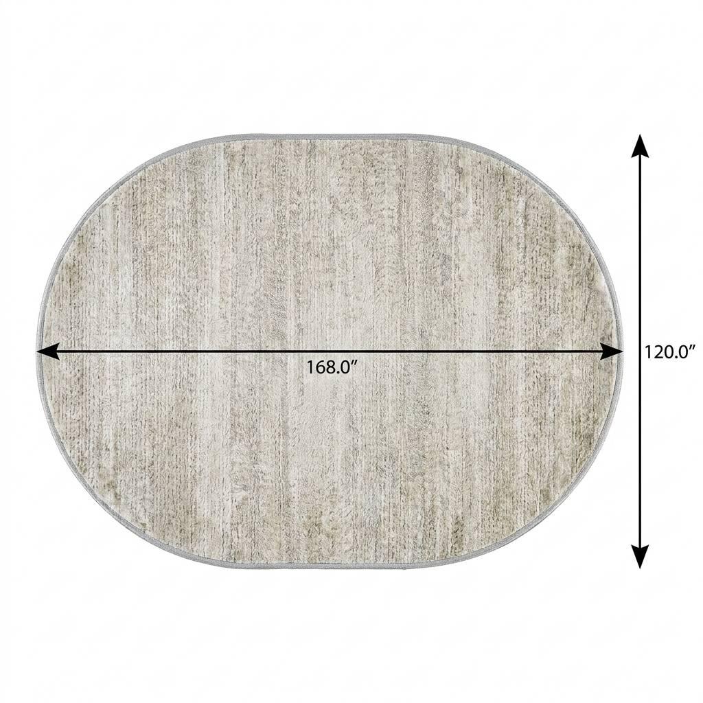10' X 14' Beige And Taupe Abstract Shag Washable Area Rug With UV Protection - HomeRoots - Flyclothing LLC