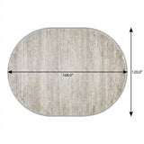 10' X 14' Beige And Taupe Abstract Shag Washable Area Rug With UV Protection - HomeRoots - Flyclothing LLC