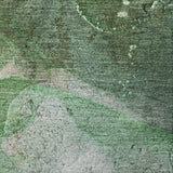 5' X 8' Emerald And Green Abstract Shag Washable Area Rug With UV Protection - HomeRoots - Flyclothing LLC