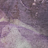 9' X 12' Purple And Gray Abstract Shag Washable Area Rug With UV Protection - HomeRoots - Flyclothing LLC