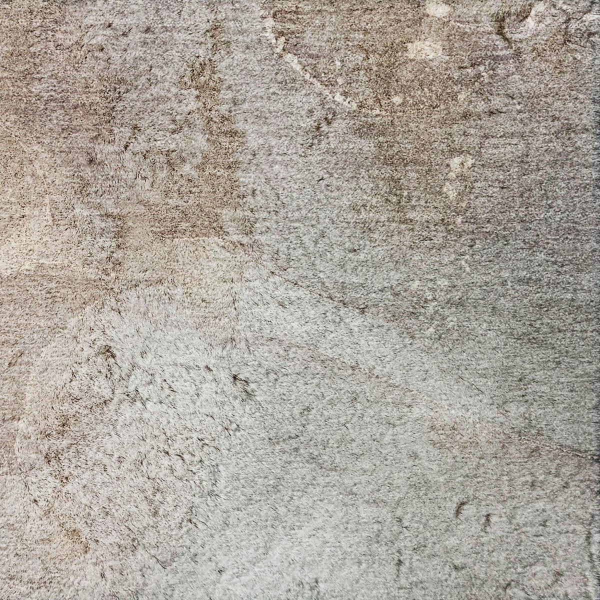 5' X 8' Taupe And Gray Abstract Shag Washable Area Rug With UV Protection - HomeRoots - Flyclothing LLC