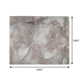9' X 12' Taupe And Gray Abstract Shag Washable Area Rug With UV Protection - HomeRoots - Flyclothing LLC