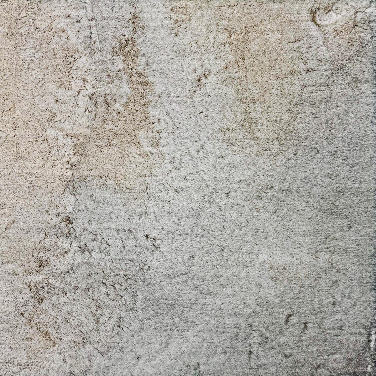 9' X 12' Gray And Silver Abstract Shag Washable Area Rug With UV Protection - HomeRoots - Flyclothing LLC