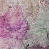 8' Pink And Blush Abstract Shag Washable Round Rug With UV Protection - HomeRoots - Flyclothing LLC