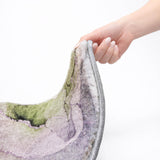 9' X 12' Purple And Lavender Abstract Shag Washable Area Rug With UV Protection - HomeRoots - Flyclothing LLC