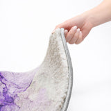 8' X 10' Purple And Lilac Abstract Shag Washable Area Rug With UV Protection - HomeRoots - Flyclothing LLC