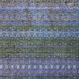 10' X 14' Blue And Denim Blue Striped Shag Washable Area Rug With UV Protection - HomeRoots - Flyclothing LLC