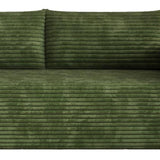 79" Green Corduroy Modular Sofa - HomeRoots - Flyclothing LLC