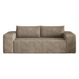 79" Camel Corduroy Modular Sofa - HomeRoots - Flyclothing LLC