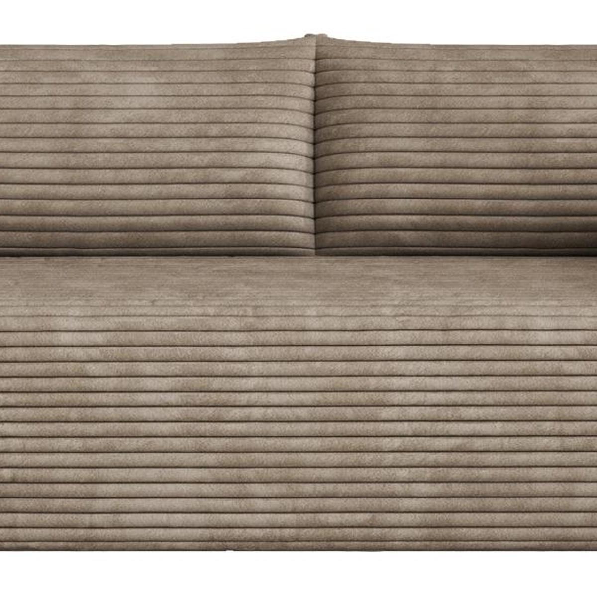 79" Camel Corduroy Modular Sofa - HomeRoots - Flyclothing LLC