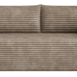79" Camel Corduroy Modular Sofa - HomeRoots - Flyclothing LLC