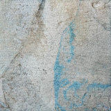 3' X 5' Blue And Denim Blue Abstract Shag Washable Area Rug With UV Protection - HomeRoots - Flyclothing LLC