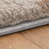 3' X 5' Orange And Peach Abstract Shag Washable Area Rug With UV Protection - HomeRoots - Flyclothing LLC