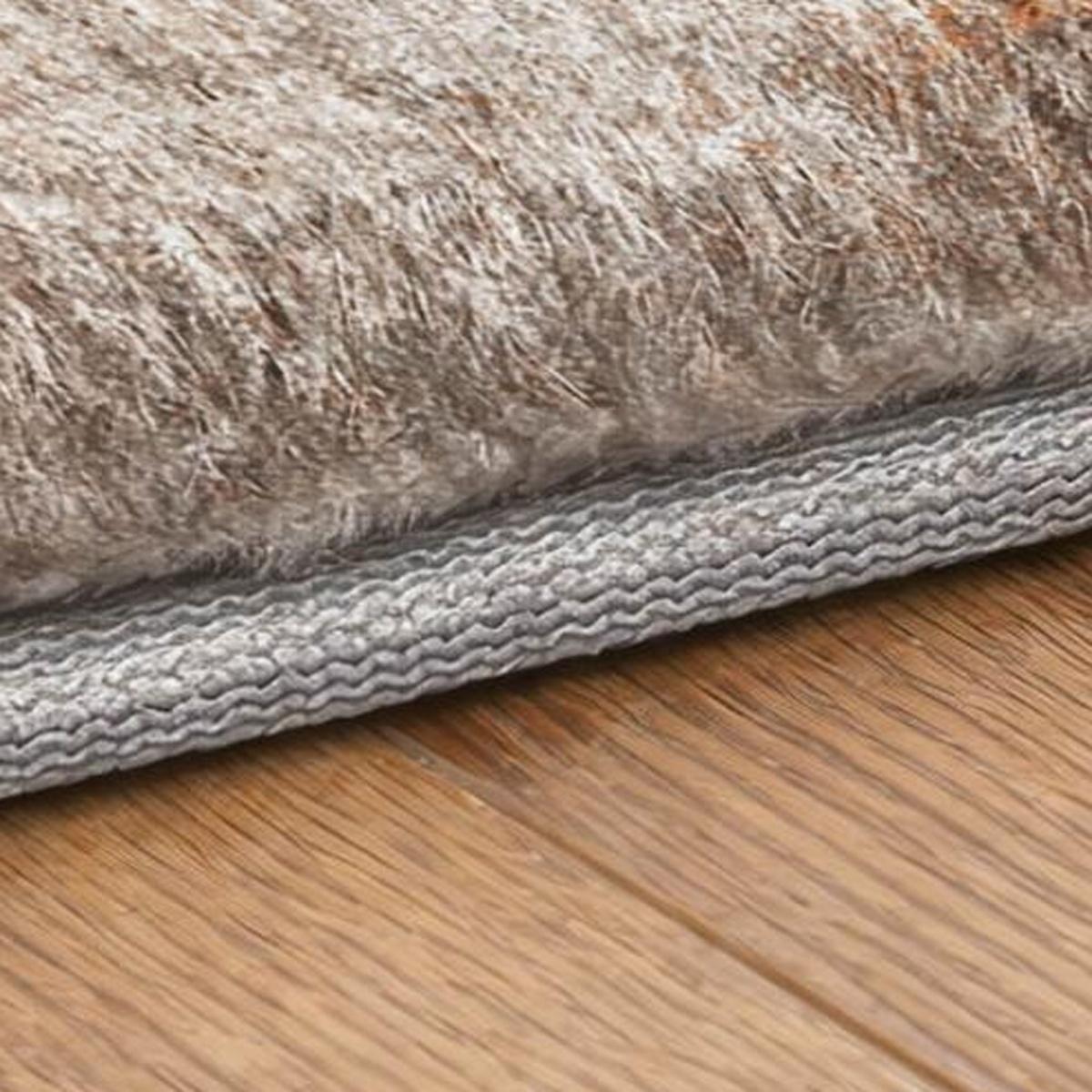 3' X 5' Orange And Peach Abstract Shag Washable Area Rug With UV Protection - HomeRoots - Flyclothing LLC