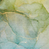 5' X 8' Green And Yellow Abstract Shag Washable Area Rug With UV Protection - HomeRoots - Flyclothing LLC