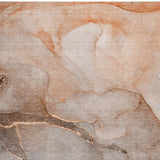 10' X 14' Taupe And Gray Abstract Shag Washable Area Rug With UV Protection - HomeRoots - Flyclothing LLC