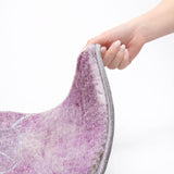 3' X 5' Purple And Lavender Abstract Shag Washable Area Rug With UV Protection - HomeRoots - Flyclothing LLC