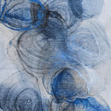 9' X 12' Navy Blue And Denim Blue Abstract Shag Washable Area Rug With UV Protection - HomeRoots - Flyclothing LLC