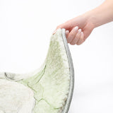 8' X 10' Green And Gray Abstract Shag Washable Area Rug With UV Protection - HomeRoots - Flyclothing LLC
