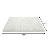 10' X 14' Ivory And Beige Abstract Shag Washable Area Rug With UV Protection - HomeRoots - Flyclothing LLC