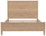 Natural Wood Queen Bed Frame - HomeRoots - Flyclothing LLC