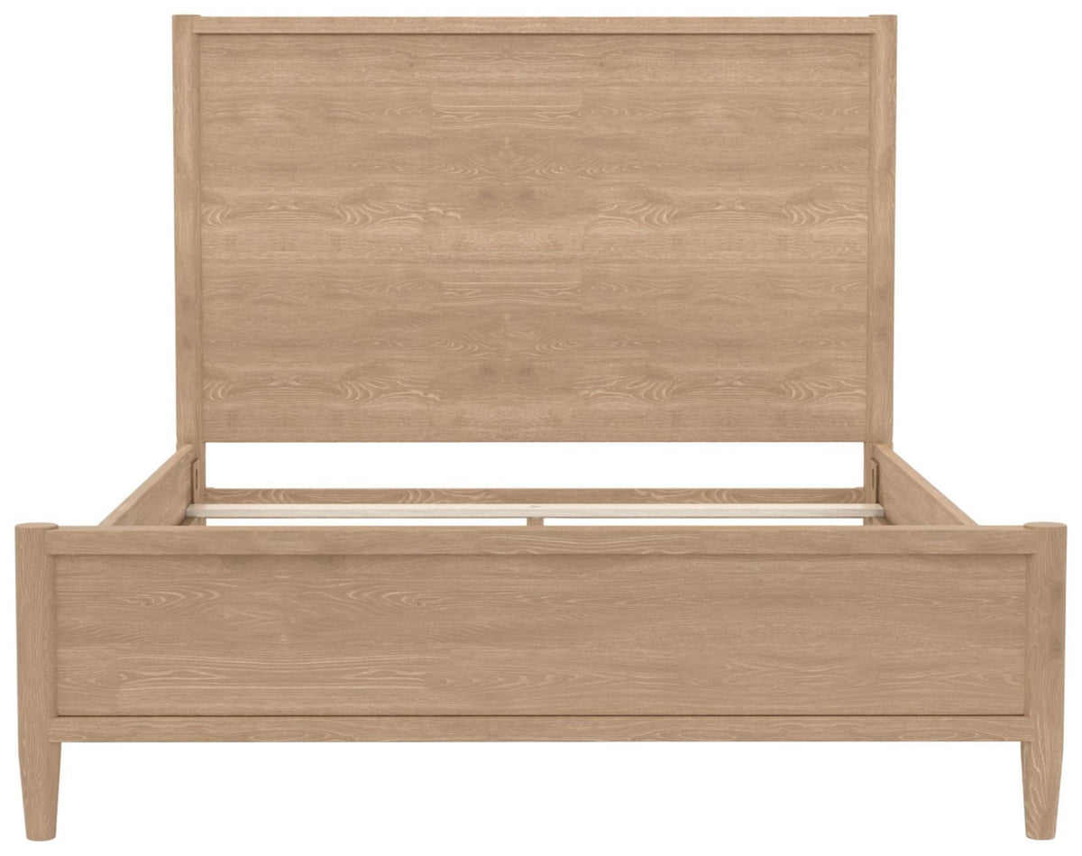 Natural Wood Queen Bed Frame - HomeRoots - Flyclothing LLC