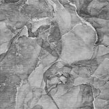 5' X 8' Pewter And Gray Abstract Shag Washable Area Rug With UV Protection - HomeRoots - Flyclothing LLC