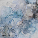 10' X 14' Blue And Denim Blue Abstract Shag Washable Area Rug With UV Protection - HomeRoots - Flyclothing LLC