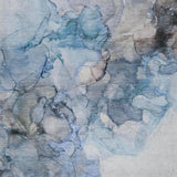 10' X 14' Blue And Denim Blue Abstract Shag Washable Area Rug With UV Protection - HomeRoots - Flyclothing LLC