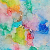 3' X 5' Blue And Teal Abstract Shag Washable Area Rug With UV Protection - HomeRoots - Flyclothing LLC
