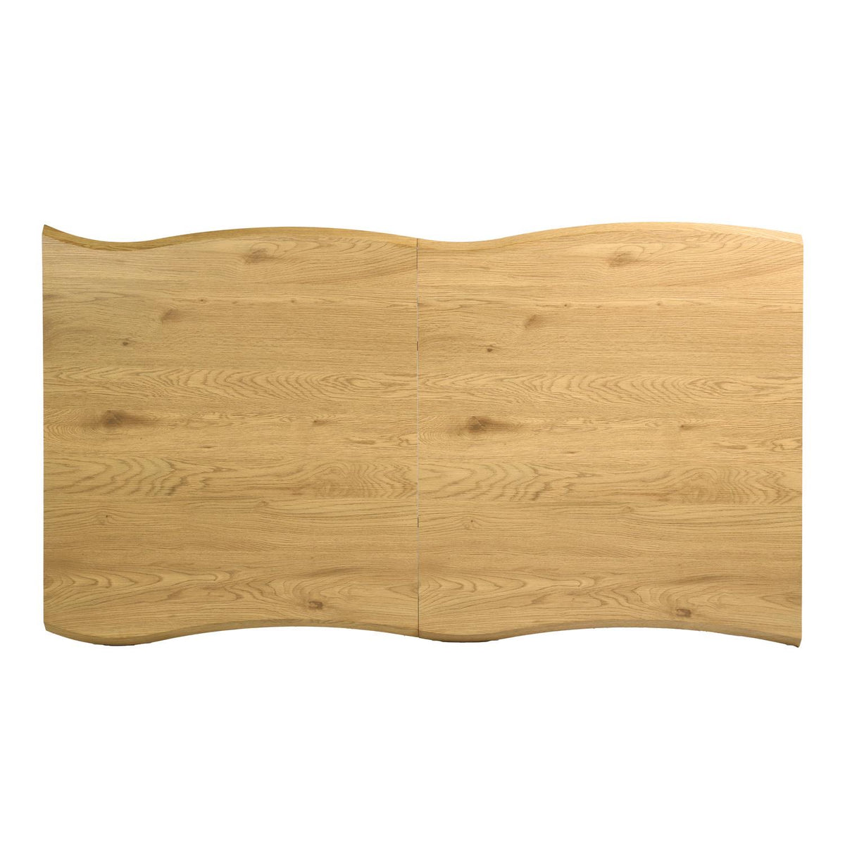 63" Natural And Black Wood And Steel Live Edge Dining Table - HomeRoots - Flyclothing LLC